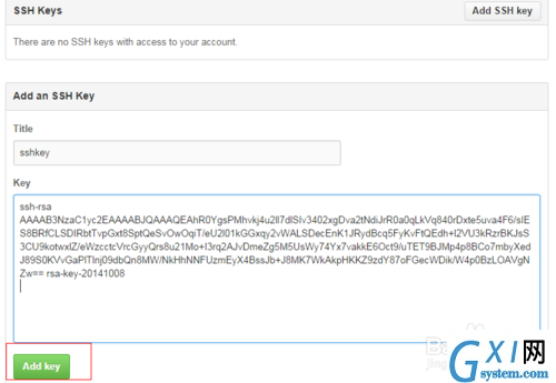 应用TortoiseGit为github账号添加SSH keys