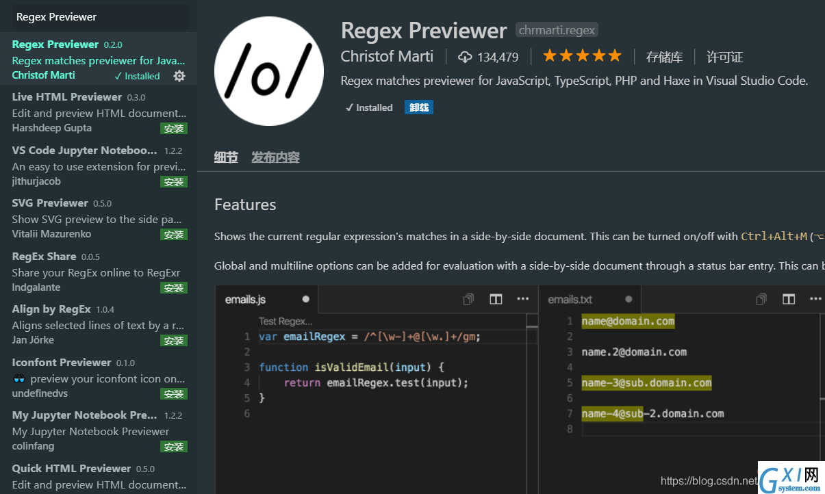 Regex Previewer