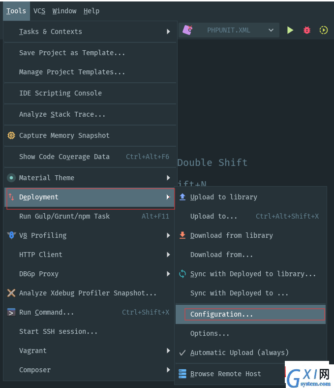 PHPStorm配置FTP