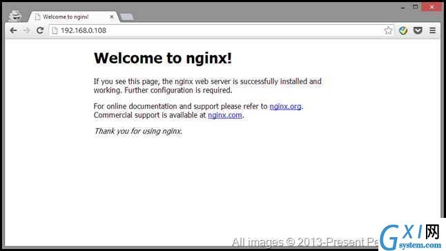 nginx-welcome