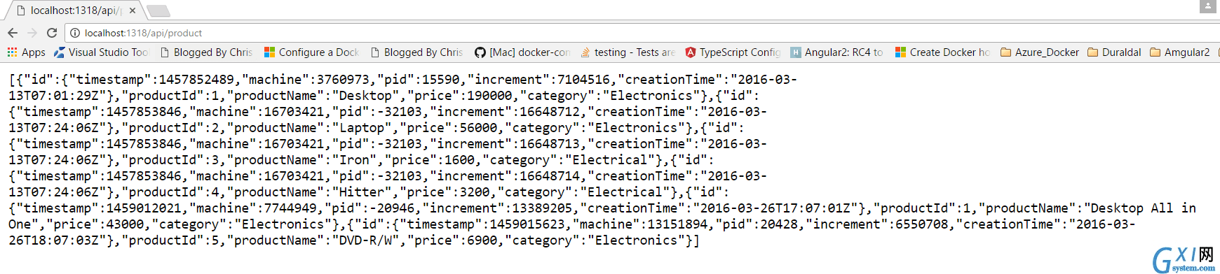 result-json