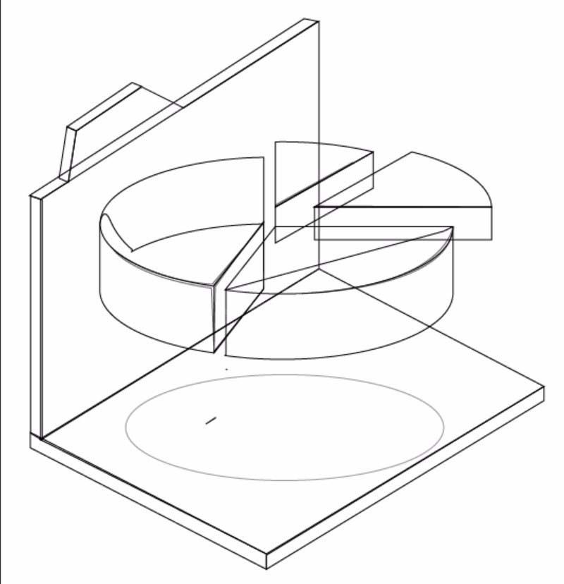 利用ai设计彩色立体的饼状图的教程截图