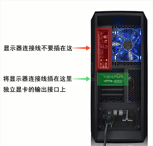 将显示器接在独立显卡上的方法(以逆水寒为例)截图