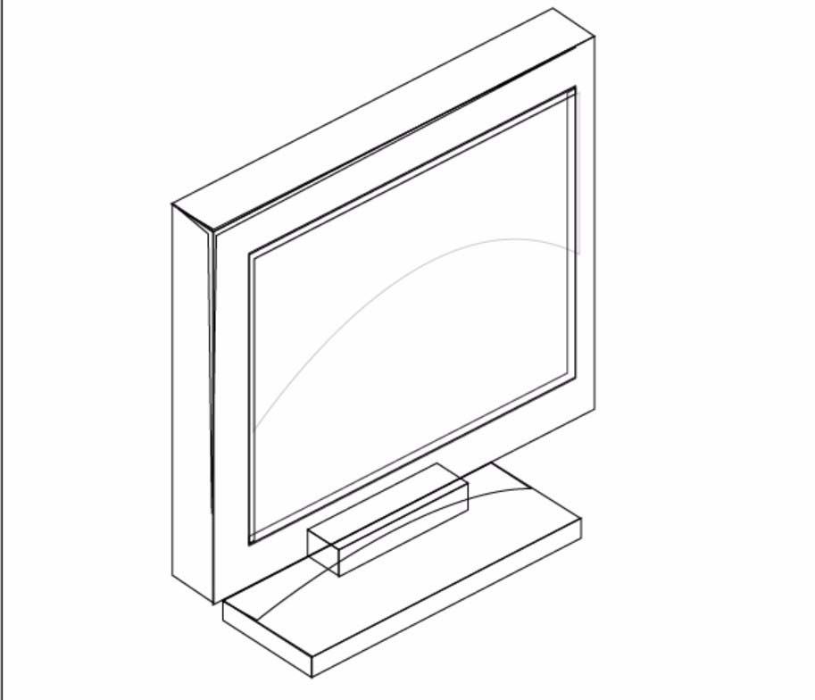 教你用AI画立体的显示器的操作步骤截图