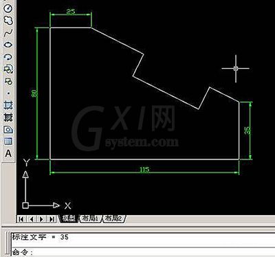 AutoCAD设置尺寸标注的操作流程截图