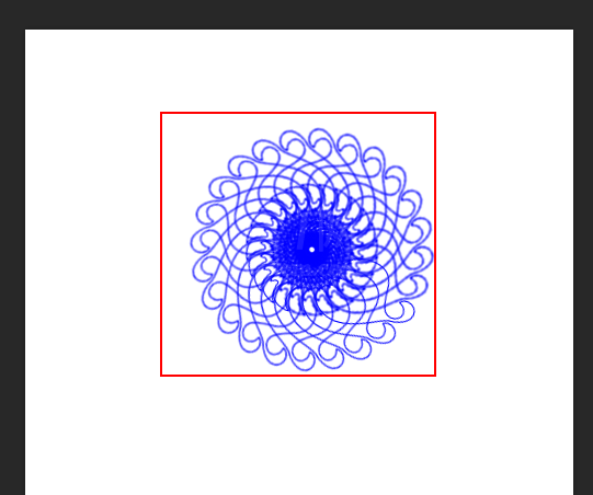 ps制作出蓝色线条效果花纹图形的具体操作截图