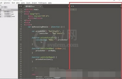 sublime text3进行分屏的简单操作截图