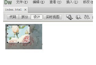 Dreamweaver编辑图片的基础操作截图