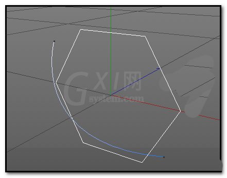 C4D创建扭曲管模型的操作过程截图