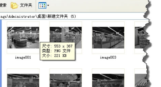 Snagit批量将图片转成黑白图片的操作过程截图