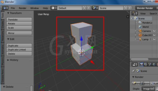 blender导入模型的操作过程截图