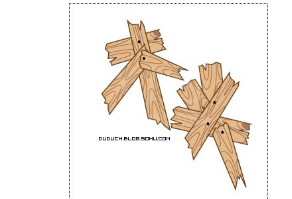 ps制作木纹字体的操作过程截图