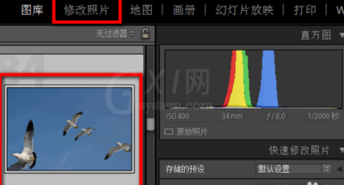 lightroom污点去除功能使用过程介绍截图