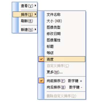 ACDSee设置排序方式的基础操作截图