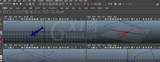 maya制作运动海豚的图文操作截图