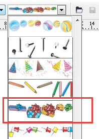 cdr制作立体礼物盒的图文操作截图