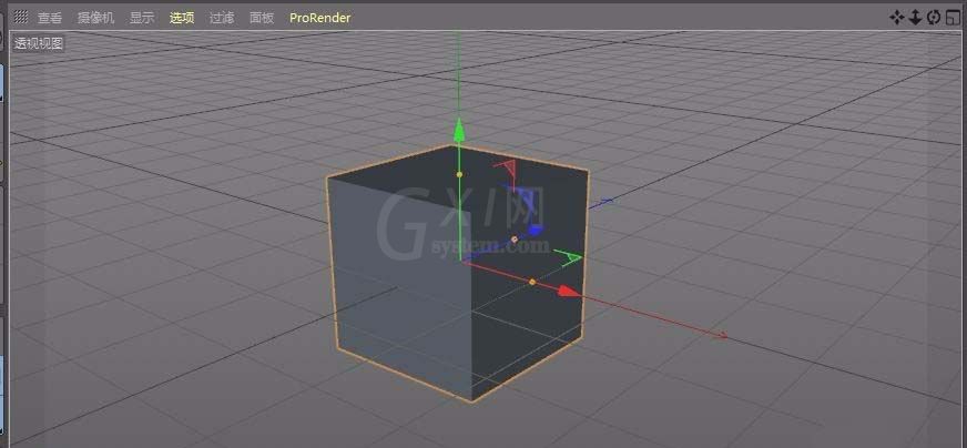 c4d建模立体小石凳模型的图文操作截图