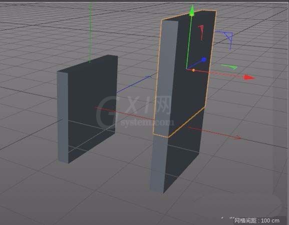 c4d建模立体小石凳模型的图文操作截图