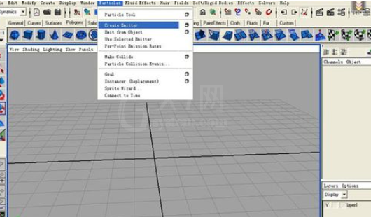 maya创建Goal的基础操作截图