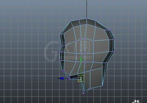 maya增加边线的基础操作截图