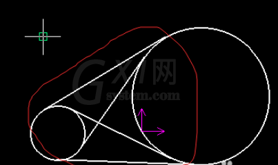 caxa制作切线的简单操作截图