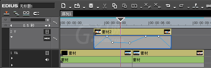 edius制作透明通道素材的图文操作过程截图