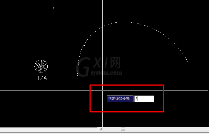 cad将块按所画线条分布的图文操作截图