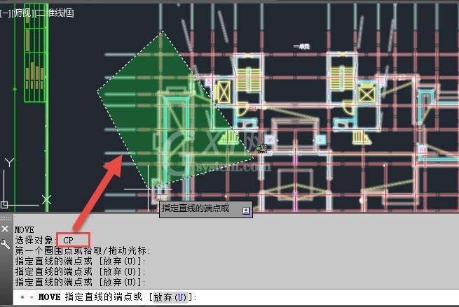 CAD2015框选变成套索形式的处理操作讲述截图