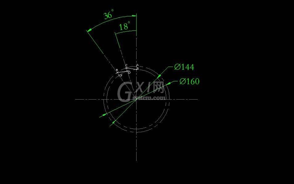 CAD制作锯齿盘图纸的简单操作截图