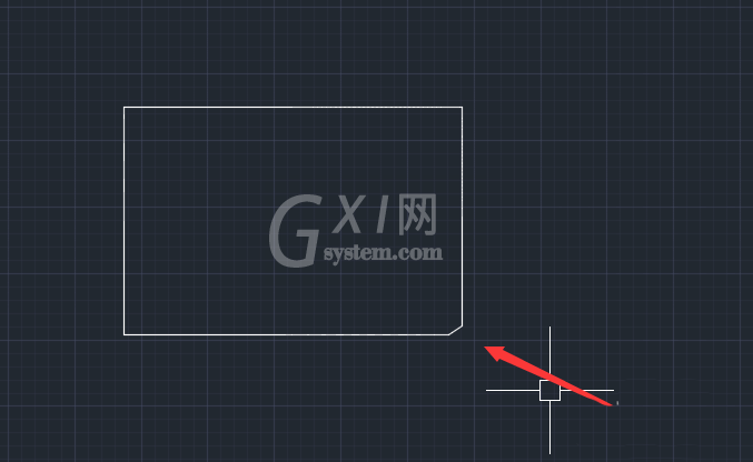 CAD使用倒角命令做出图形的操作流程截图