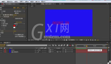 Ae制作计时数字动画的操作流程截图