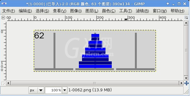 GIMP做出GIF动画的图文操作过程截图