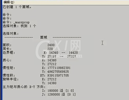 CAD查询图形质量的简单操作截图