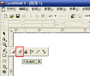 cdr做出三维效果线条的操作过程截图