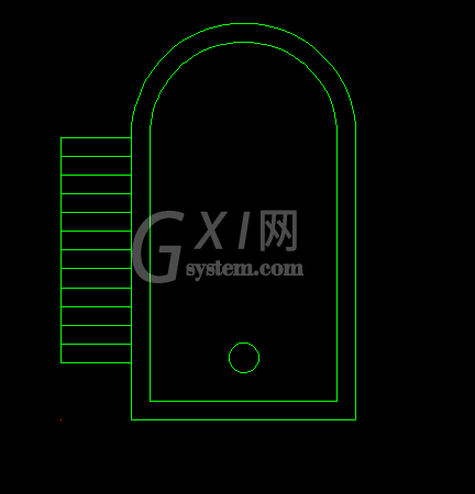 cad制作厕所便池平面图的详细操作截图