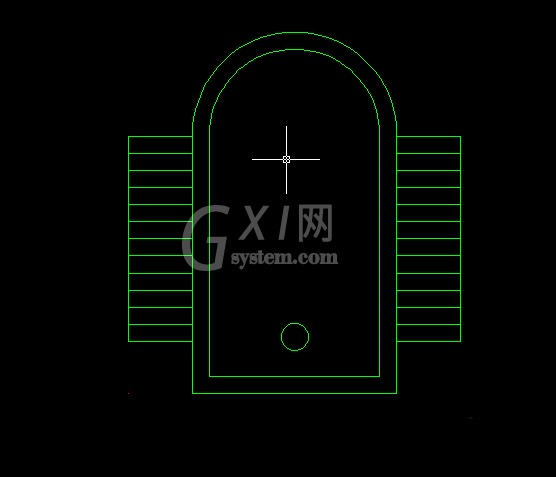 cad制作厕所便池平面图的详细操作截图