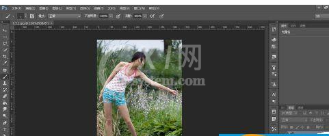 Photoshop CC调节照片曝光度的操作过程截图