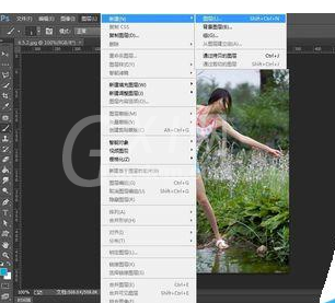 Photoshop CC调节照片曝光度的操作过程截图