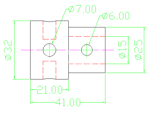 CAD制作台虎钳零件的图文操作截图