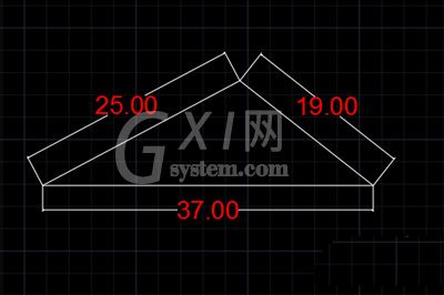 迅捷CAD编辑器制作已知边长三角形的详细步骤截图