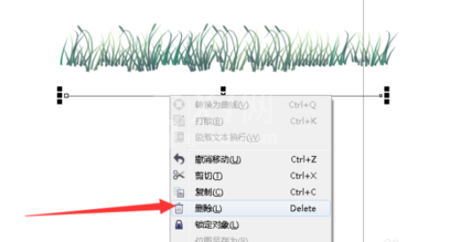 cdr画草地的简单操作过程讲解截图