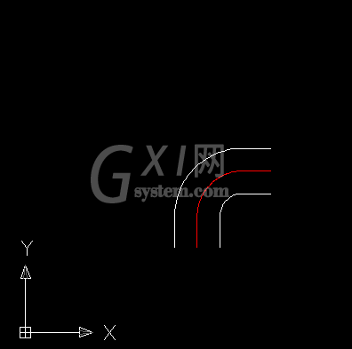 CAD用倒角命令做出弯头的详细操作截图