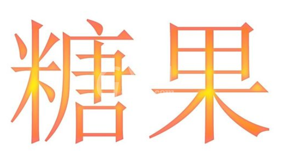 photoshop做出糖果效果文字的图文操作截图