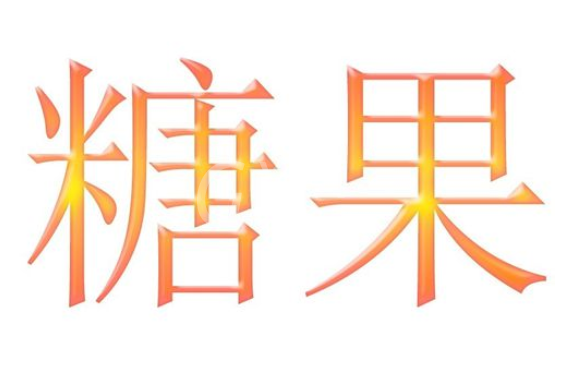 photoshop做出糖果效果文字的图文操作截图