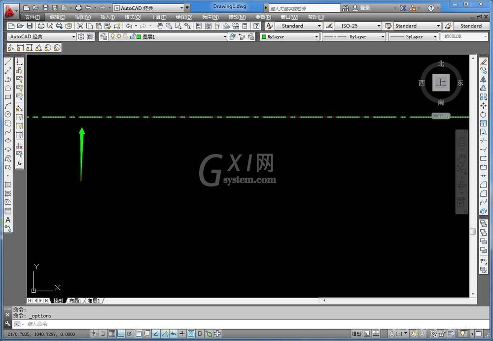 CAD选中被覆盖图元的详细操作过程截图