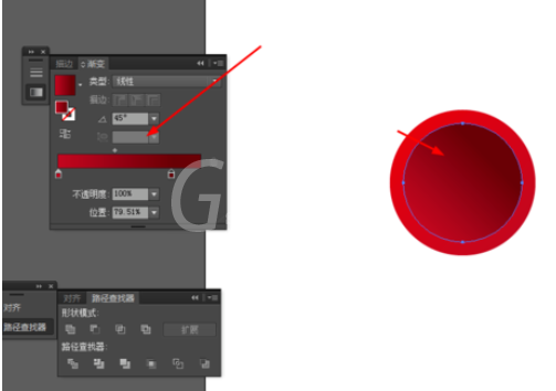 Ai制作炫彩圆盘的图文操作截图