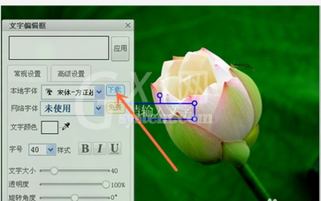 美图秀秀为拼图加文字的操作流程截图