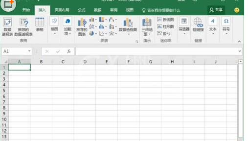 Excel2016使用全新菜单选项卡的详细操作截图