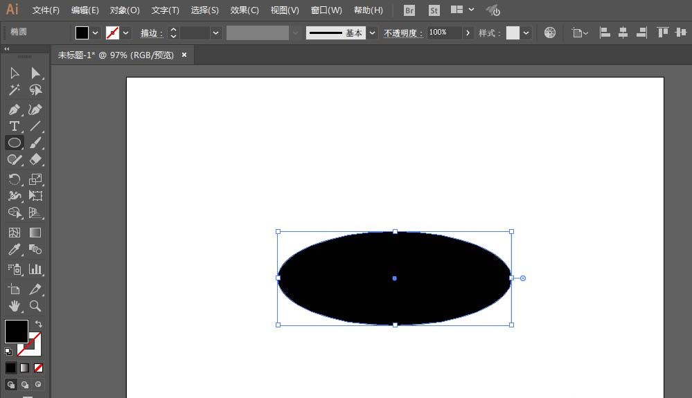 ai制作出蘑菇图案的基础操作截图