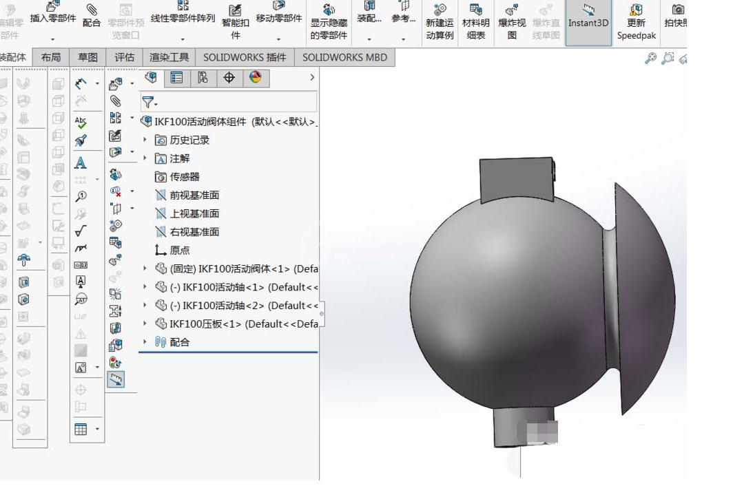 solidworks建立爆炸视图的图文操作截图